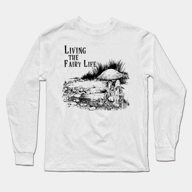 Fairy Life - The love of fairies Long Sleeve T-Shirt by Joaddo